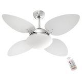 Ventilador Premium Branco 220V e Controle Remoto