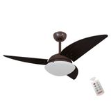 Ventilador Clear Tabaco 220V e Controle Remoto