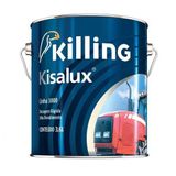 Tinta Esmalte Industrial Kisalux 3.6lt Branco