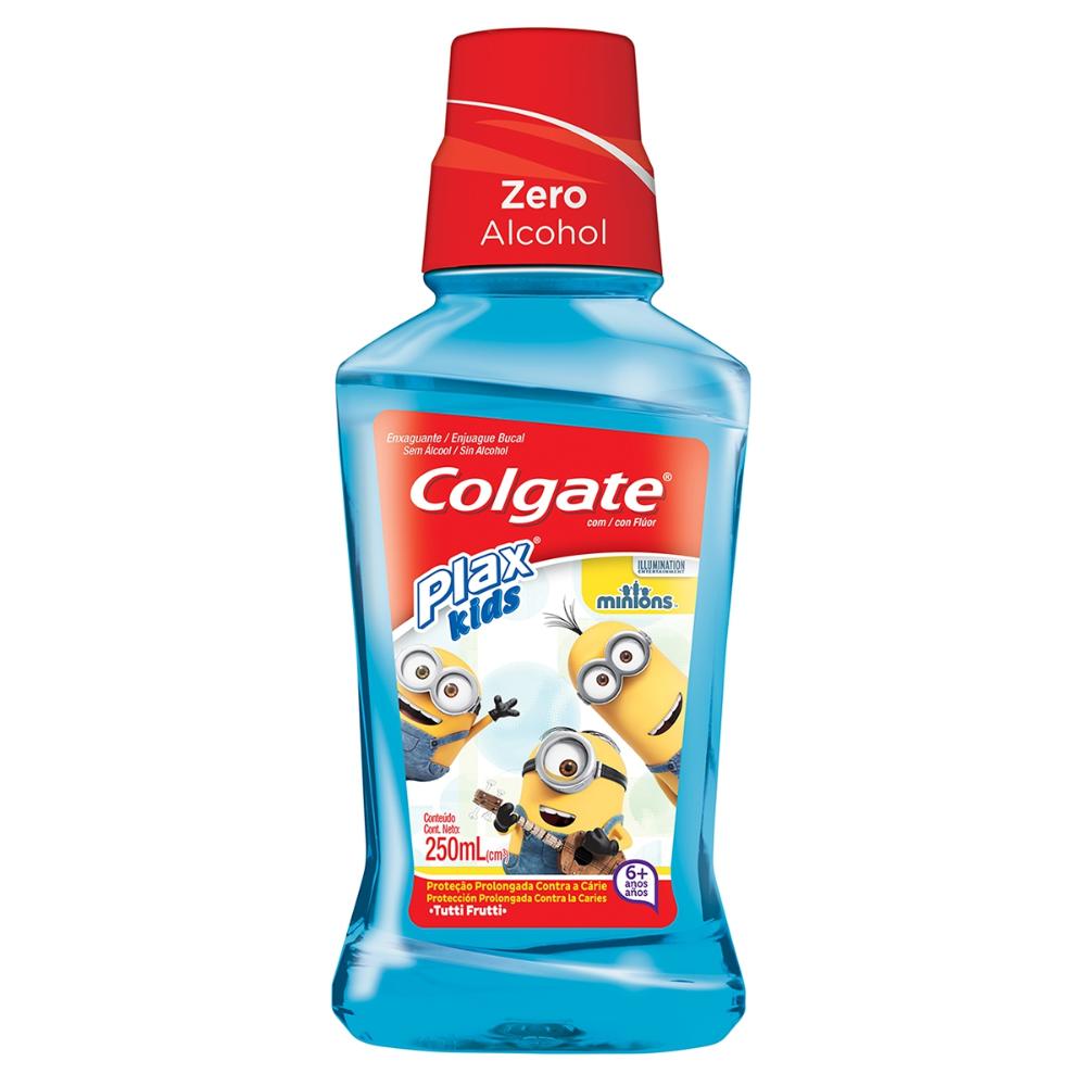 Enxaguante Bucal Colgate Plax Kids Minions 250ml