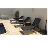 Espreguiçadeira Frésia de Alumínio p/ Piscina Melhor Preço