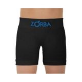 Kit 2 Cuecas Boxer de Algodão Zorba 678 Mescla Preto M