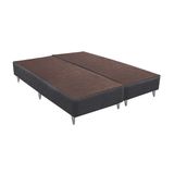 Base para Cama Box King Linen (23x193x203) Cinza