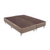 Base para Cama Box Queen Linen (30x158x198) Bege