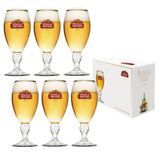 Seis Taças Stella Artois Cálice Litografada Cerveja 250ml