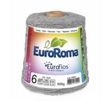 Barbante EuroRoma Colorido N 6 - Cor: 270 Cinza