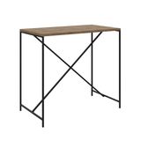 Mesa de Jantar Retangular Steel Quadra Vermont e Preta 60 cm