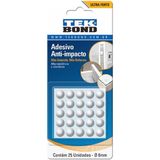 Adesivo Anti-Impacto Gota Tekbond Tamanho P 25 Unidades