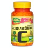 Vitamina c acido ascorbico 60 capsulas 550mg - unilife