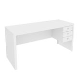 Mesa Para Escritório Home Office Me4113 Mdp Branco - Gran Belo