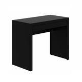 Mesa Para Escritório Home Office Me4107 Mdp Preto - Gran Belo