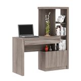 Mesa Conjunto Para Escritório Home Office Me4143 Mdp Carvalho - Gran Belo