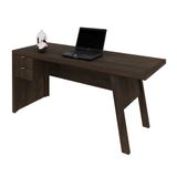 Mesa Com 2 Gavetas Para Escritório Home Office Me4122 Mdp Rustico - Gran Belo