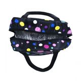 Bolsa Térmica Preta Bolas Coloridas Unicórnio 20x16x24cm: Fs