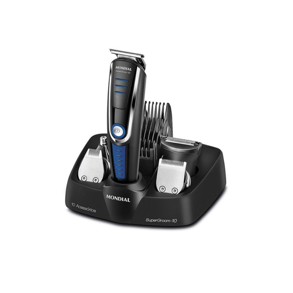 Máquina cortador cabelo barba pelos Super Groom 10x1 Bivolt é boa?
