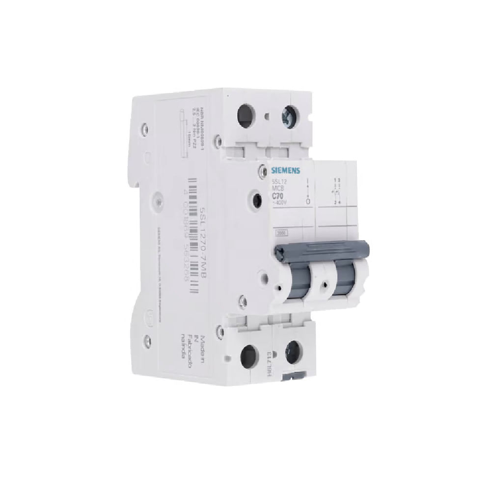 Disjuntor Din Trifasico Curva-c 70a 5sl1370-7mb Siemens - Carrefour
