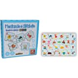 Montando o Alfabeto - Quebra Cabeça em Madeira - Educativo