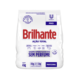 Sabão Em Pó Sem Perfume  Brilhante 4kg Brilhante