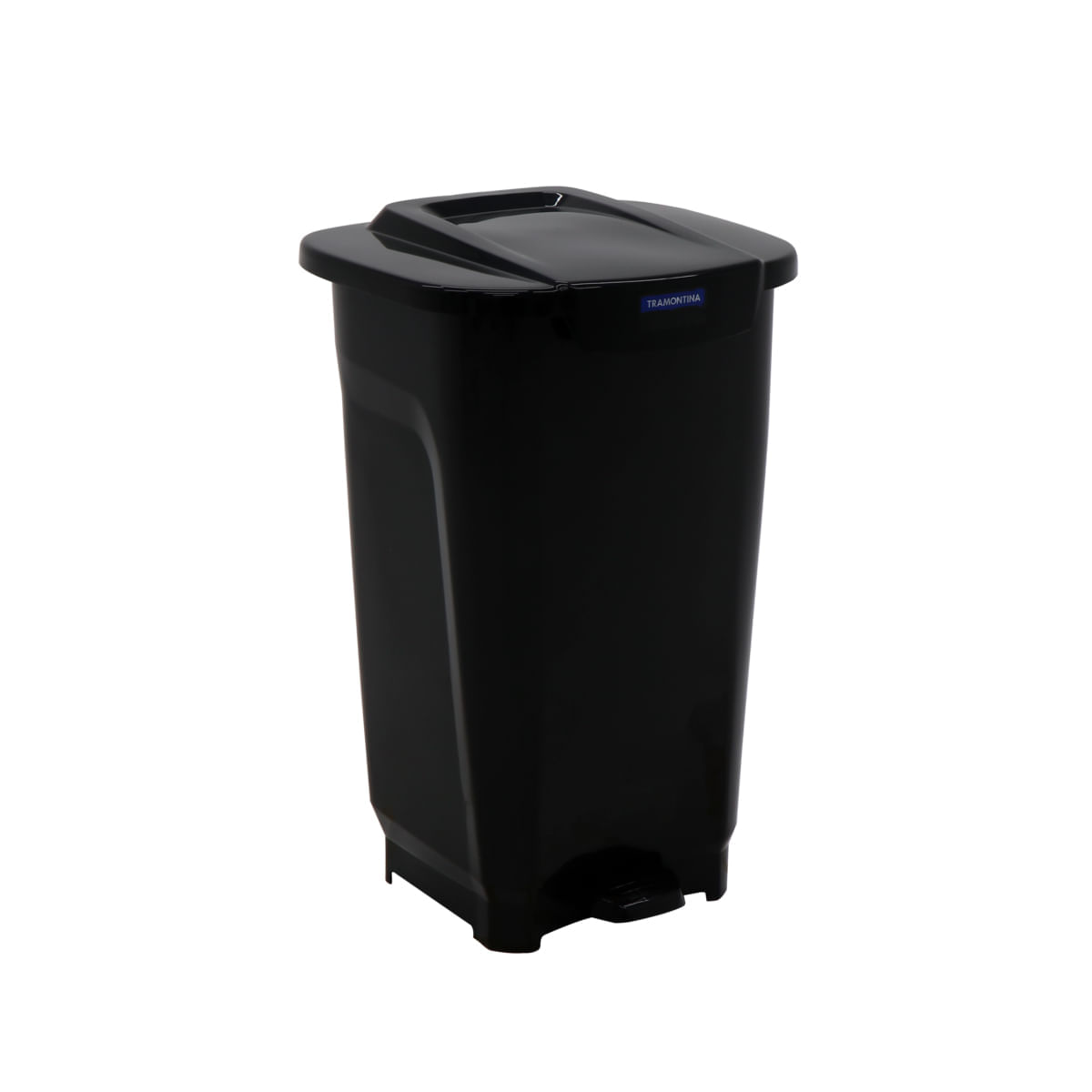 Lixeira Tramontina T-force Em Polipropileno Preto 50 L Tramontina