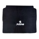 Tapete Carpete Peugeot 3008 2018 Até 2020 Preto