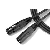 Cabo Microfone 9,15m Ninja LW 0,20mm XLR/XLR Santo Angelo