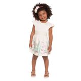 Vestido Infantil Floral Mundi