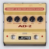 Pre amplificador e direct box para violão Joyo ad2