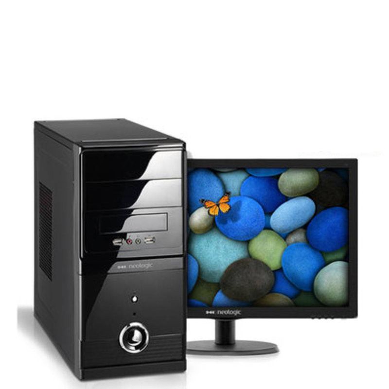 Desktop Neologic Nli56958 I3-6100 3.70ghz 8gb 1tb Intel Hd Graphics Windows 7 18,5" Com Monitor