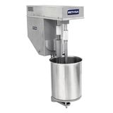 Batedeira de Massa de Sorvete Inox 16 Litros Caracol 1/3CV - Metvisa BMAI16 - 127/220V