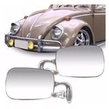 Retrovisor Mexicano Inox Vw Fusca Brasilia Vt Vl