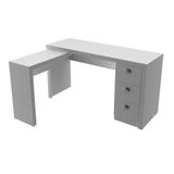 Mesa Para Escritório Home Office Me4101 Mdp Branco