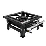 Fogão Portátil Mesa Industrial 1 Boca Queimador Duplo