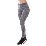 Calça Legging Mescla Cinza Lisa - P (40-42)