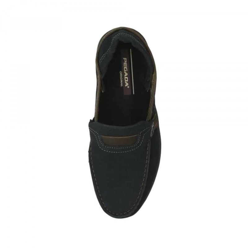 mocassim masculino couro pegada