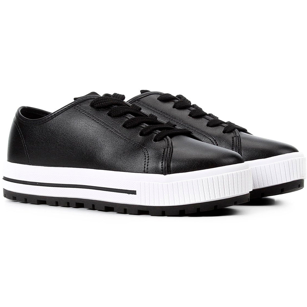 tenis liso preto feminino