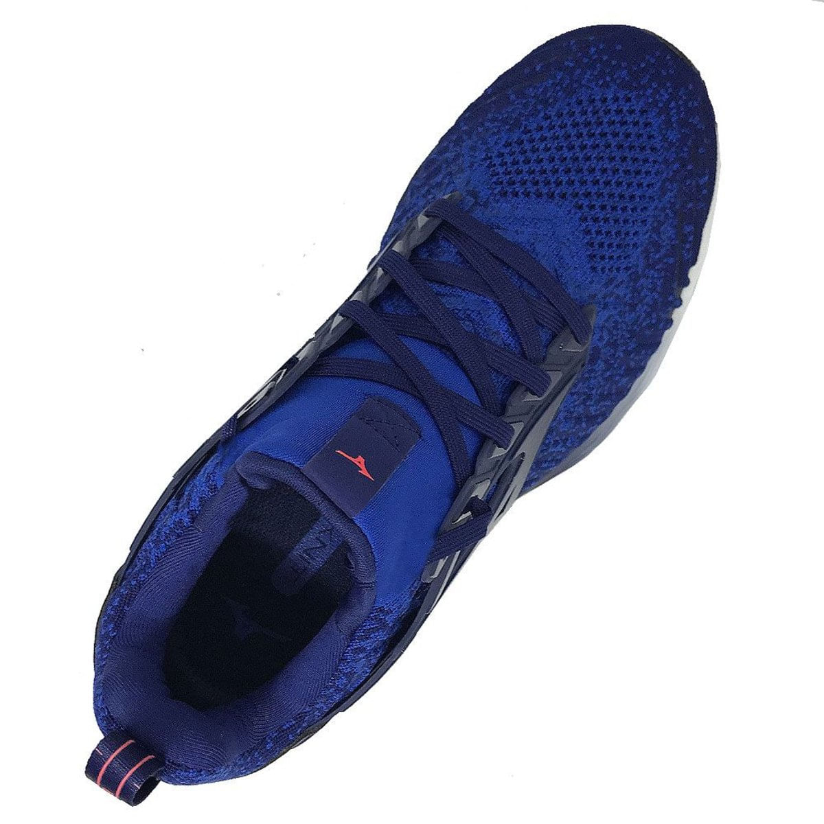 tênis mizuno wave creation waveknit 2 azul