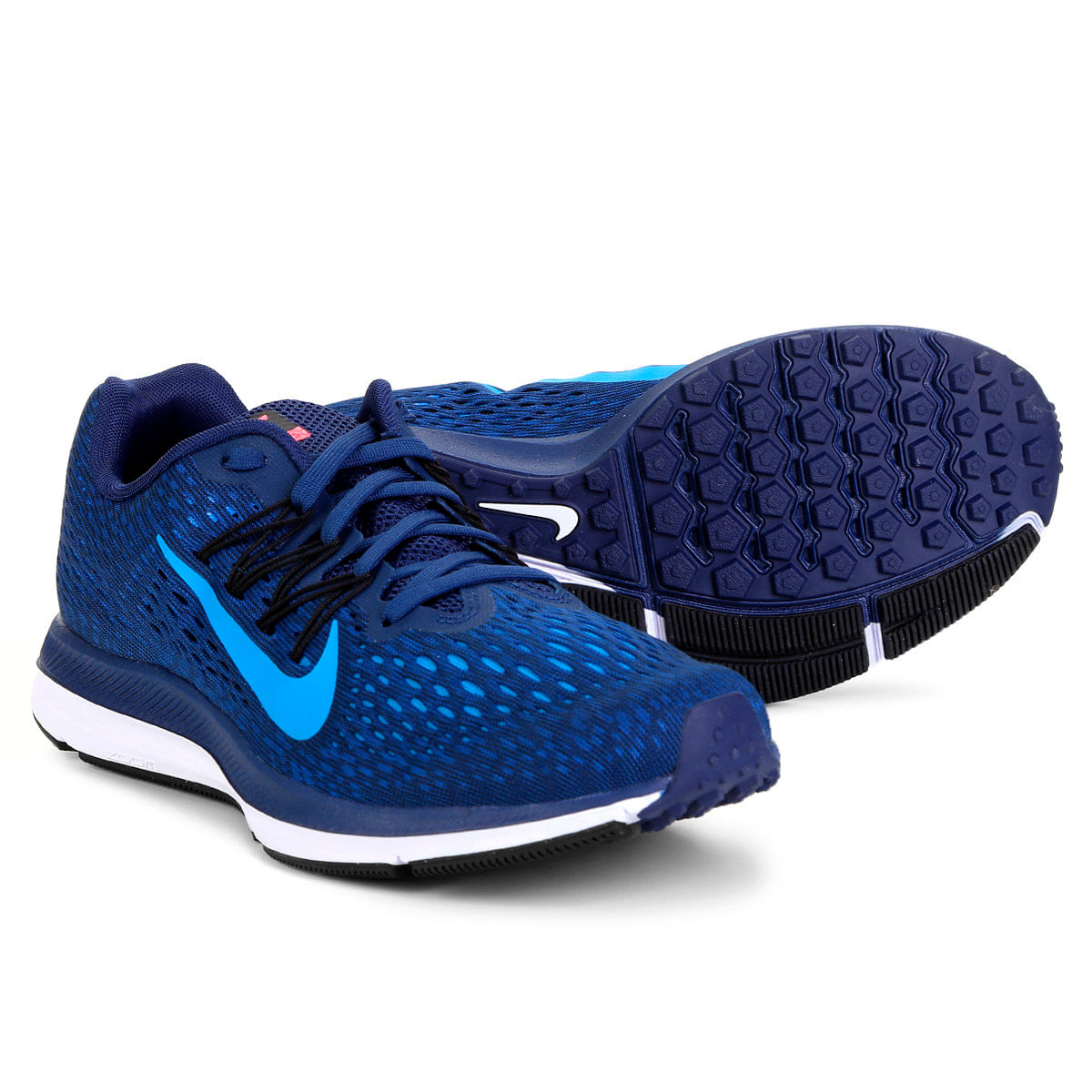 nike tenis azul