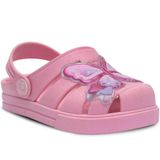 Sandalia Babuche Infantil Nº 21 Ao 28 Menina Chinelo Leve 12.72 Cor:rosa,tamanho:27/28