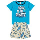 Pijama Infantil Masculino Kappes Azul 6