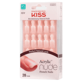 Unhas Postiças Kiss Acrylic Nude Breathtaking