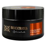 Máscara Colorante Bio Extratus 2 Minutos Mágicos - Castanho 250g