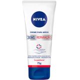 Creme Para Mãos Nivea 3 Em 1 Reparação 75g