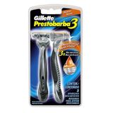 Aparelho Prestobarba 3 Masculino Com 2 Unidades
