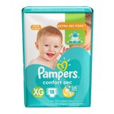 Fralda Descartável Pampers Confort Sec XG Com 18 Unidades