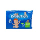 Fralda Descartável Evolution Econômico Hiper SEG Com 54 Unidades