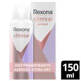 Desodorante Aerosol Rexona Clinical Extra Dry 91g