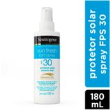 Protetor Solar Neutrogena Spray Sun Fresh FPS30 180ml