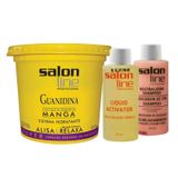 Creme Relaxante Salon Line Guanidina Super Manga mais Neutralizante