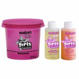Creme Relaxante Salon Line Guanidina Gilrs + Neutralizante+ Ativador