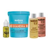 Creme Relaxamento Salon Line Guanidina Regular Com Argan 218g